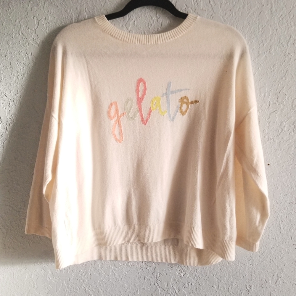 LOFT Gelato Cream Long Sleeve